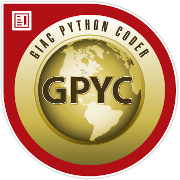 SANS/GIAC Python Coder